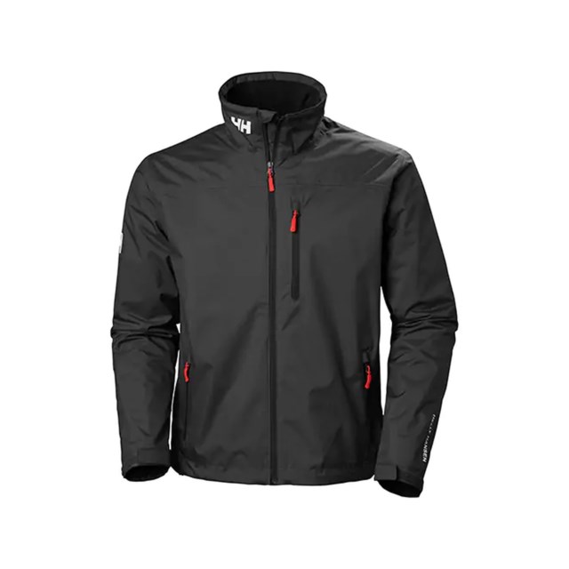 Seglarjacka HH Crew Midlayer herr svart stl L - L - 1