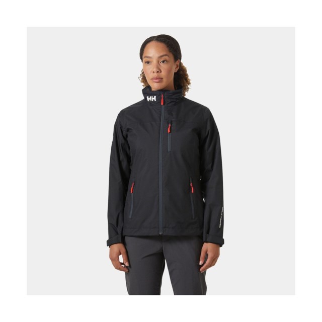 Seglarjacka Helly Hansen Crew Midlayer dam svart stl XL - 1