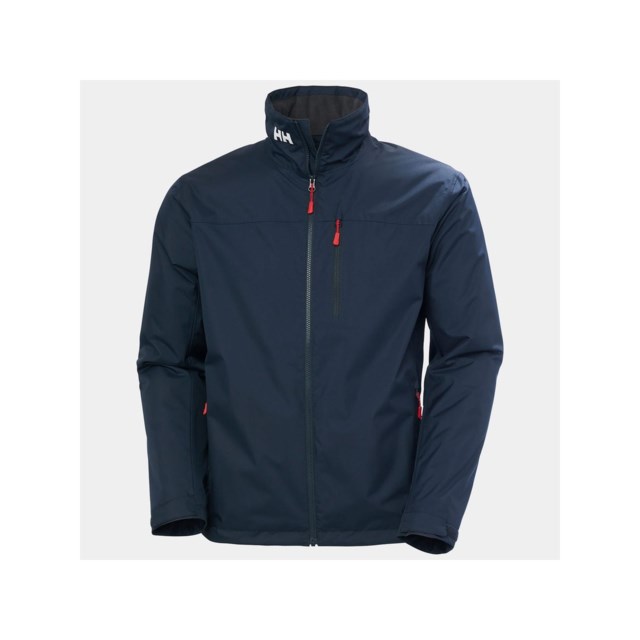 Seglarjacka HH Crew Midlayer 2 herr marinblå stl L - L - 1
