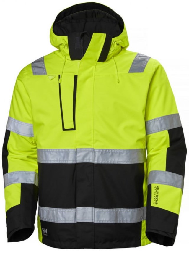 Vinterjacka HH Alna EN ISO 20471 Kl 3 gul/svart stl 2XL - 1