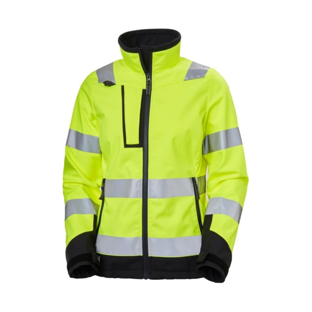 Softshelljacka Helly Hansen Luna Hi Vis Dam Gul - M - 1