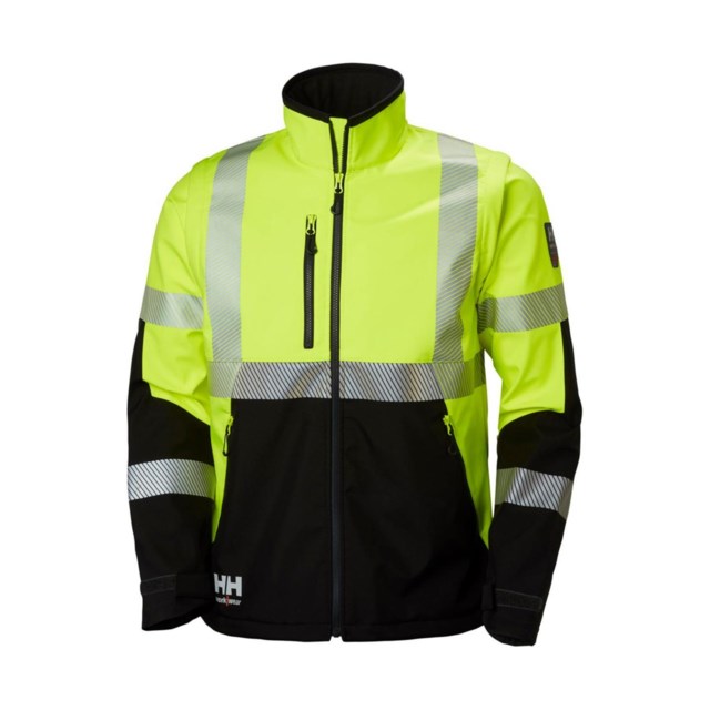 Softshelljacka Helly Hansen ICU kl 3 gul/svart stl L - L - 1