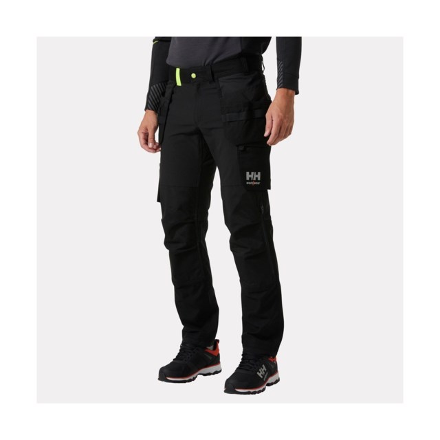 Arbetsbyxor Oxford 4X Construction svart stl C52 - 1