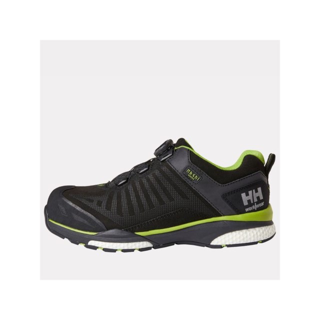 Arbetssko HH Magni low boa svart/lime stl 42 - STL 42 - 1