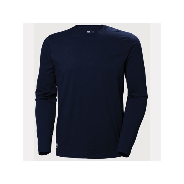 T-shirt långärmad HH Classic marinblå stl M - M - 1
