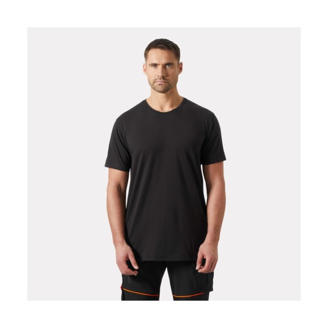 T-shirt Helly Hansen Chelsea Evolution svart stl XL - XL - 1