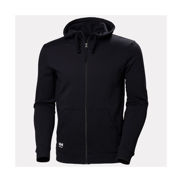Hoodtröja Helly Hansen Manchester Zip dam svart st M - M - 1