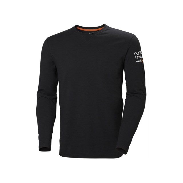 T-shirt långärmad HH Kensington herr marin stl L - L - 1