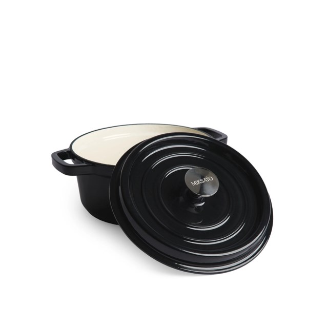 Gjutjärnsgryta 3,2 - Svart - 1