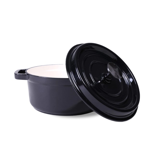 Gjutjärnsgryta Miksayo Yokama - Svart - 1