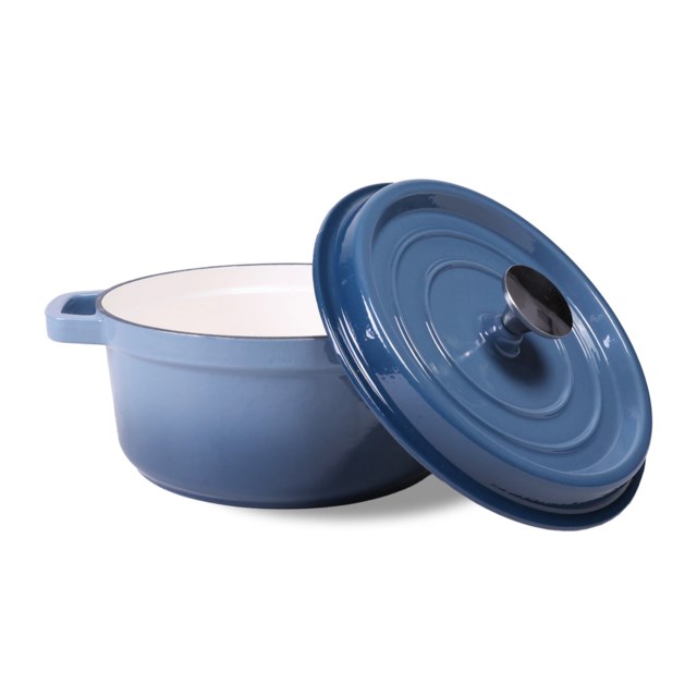 Gjutjärnsgryta Miksayo Yokama - Stenblå - 1