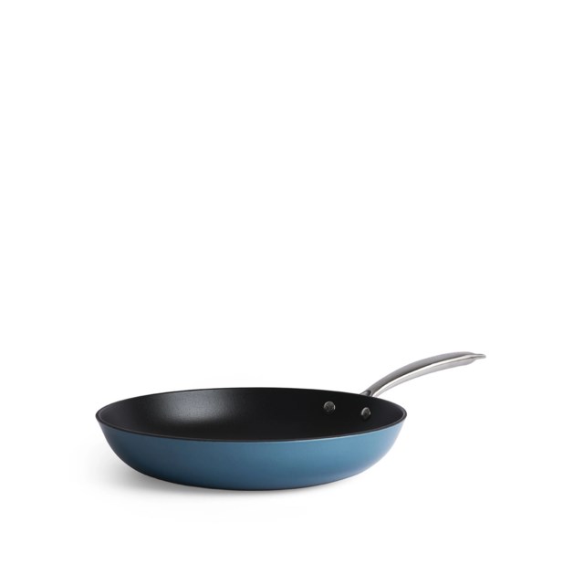 Gjutjärnsstekpanna - Blå - 1