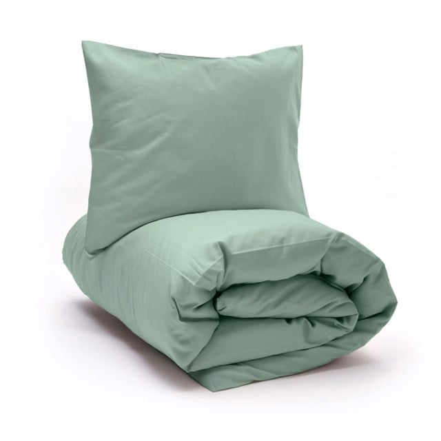 Bäddset Jolie – Enfärgad Grön, 4-delad - 1