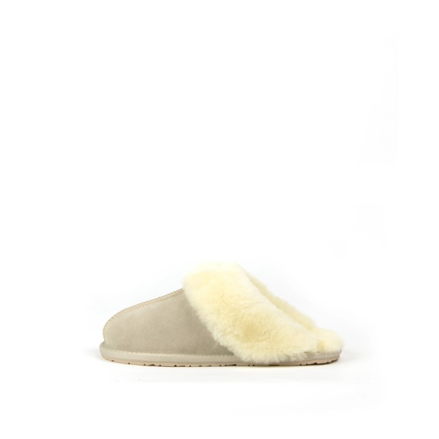 Mockatofflor från Ylleverket - Beige 43-45 - 1