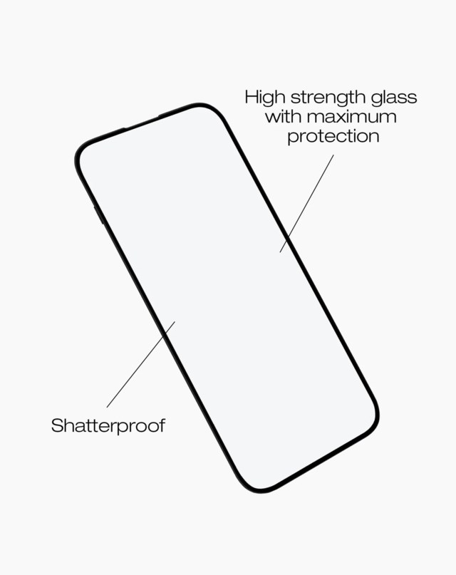 Skyddsglas IDEAL Full Coverage iPhone 14/13/13 Pro - iPhone 14/13/13 Pro - 1