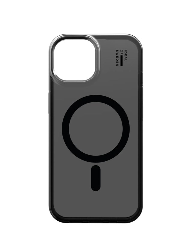 Mobilskal MagSafe iPhone 13/14/15 genomskinlig tinted svart - iPhone 13/14/15 - 1