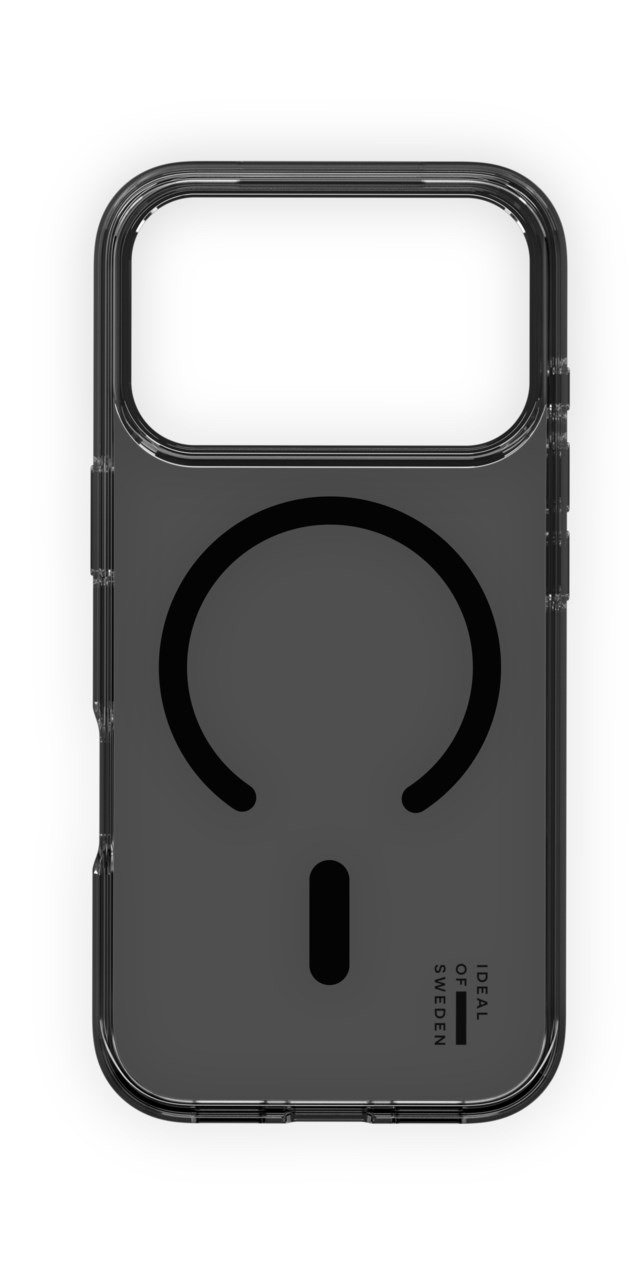 Mobilskal MagSafe iPhone 17 Pro genomskinlig tinted svart - iPhone 17 Pro - 1