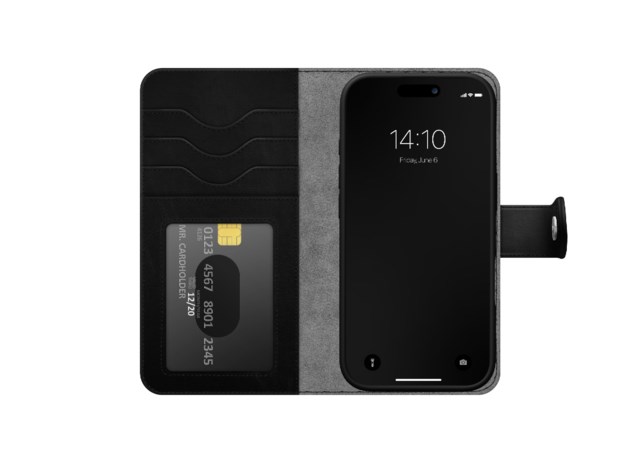 Plånboksfodral Magnet Wallet+ iPhone 17 Pro Max svart - iPhone 17 Pro Max - 1
