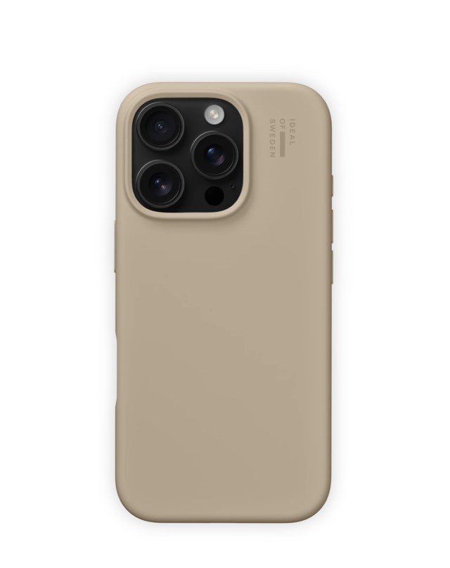 Mobilskal MagSafe iPhone 16 Pro silikon beige - iPhone 16 Pro - 1