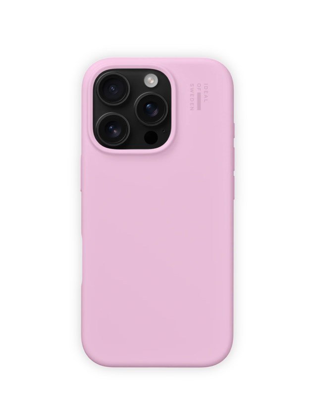 Mobilskal MagSafe iPhone 16 Pro silikon bubblegum rosa - iPhone 16 Pro - 1