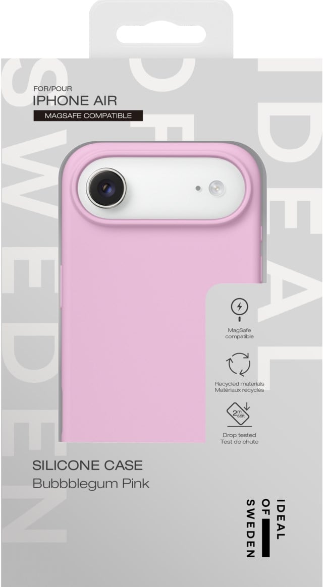 Mobilskal MagSafe iPhone Air silikon bubblegum rosa - iPhone Air - 1
