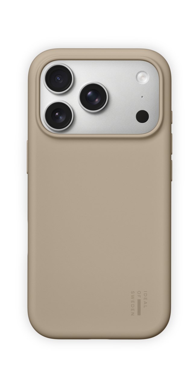 Mobilskal MagSafe iPhone 17 Pro Max silikon perfect beige - iPhone 17 Pro Max - 1