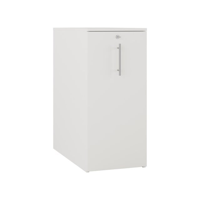 Utdragsskåp Milano 400x800x1200 Vit Laminat - 400x800x1200mm - 1