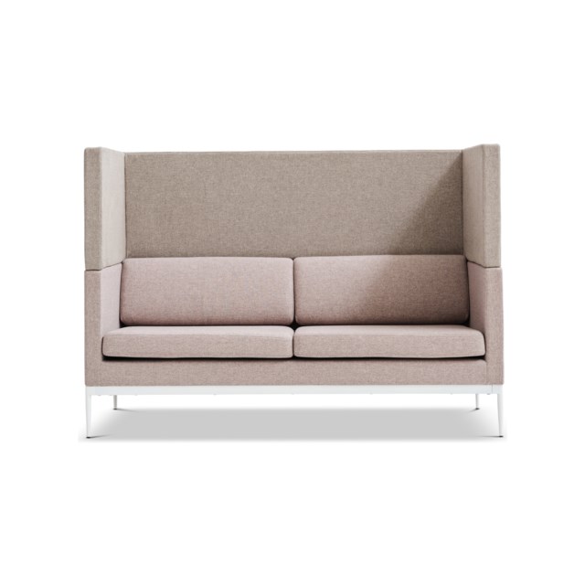 Soffa Hög ljudabsorberande egenskaper Grå - 1250x1800x800mm - 1