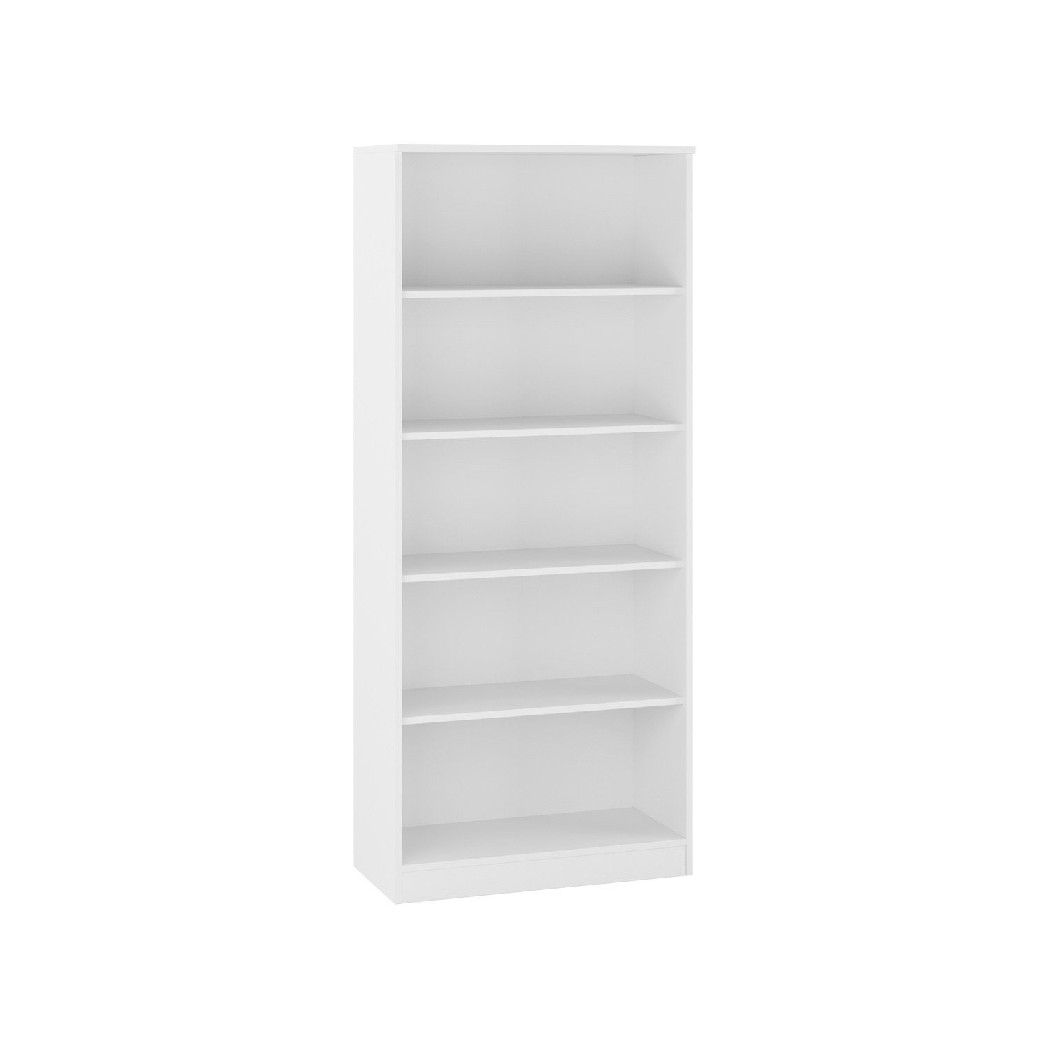 Bokhylla Lotus Milano, vit laminat, 800x1880x400 mm - Möbler & Inredning - Möbler - Förvaring