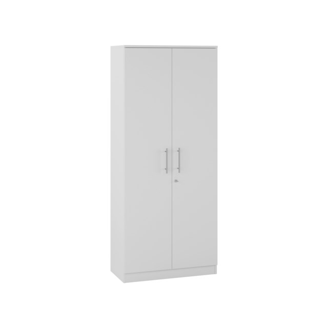 Pärmskåp Milano B800 H1880 D400 Vit Laminat - 800x1880x400mm - 1