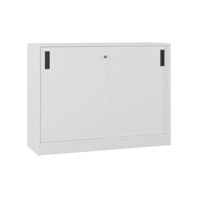 Skjutdörrskåp Milano 1200x900 Vit Laminat - 1200x900x400mm - 1