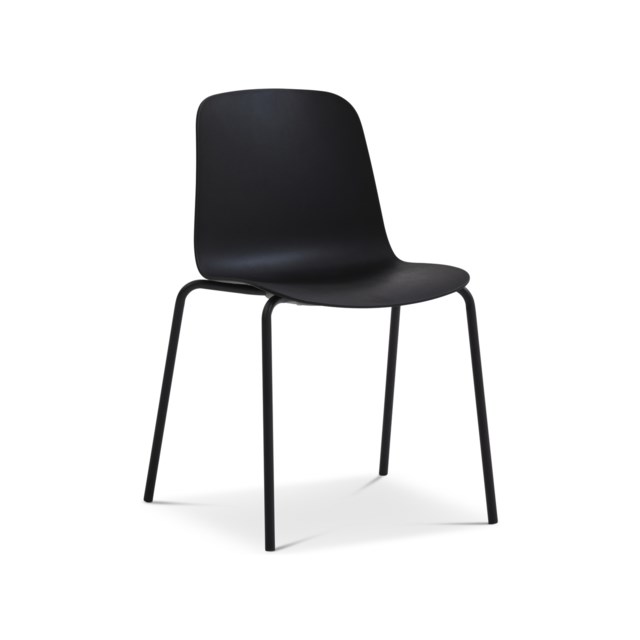 Konferensstol Loriini Skalstol Svart+Svart - 790x480x500mm - 1
