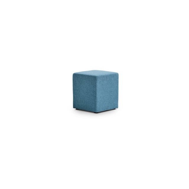 Sittpuff Como Lättplacerad Turkos - 450x400x400mm - 1