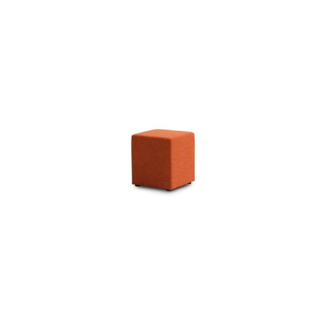 Sittpuff Como Lättplacerad Orange - 450x400x400mm - 1