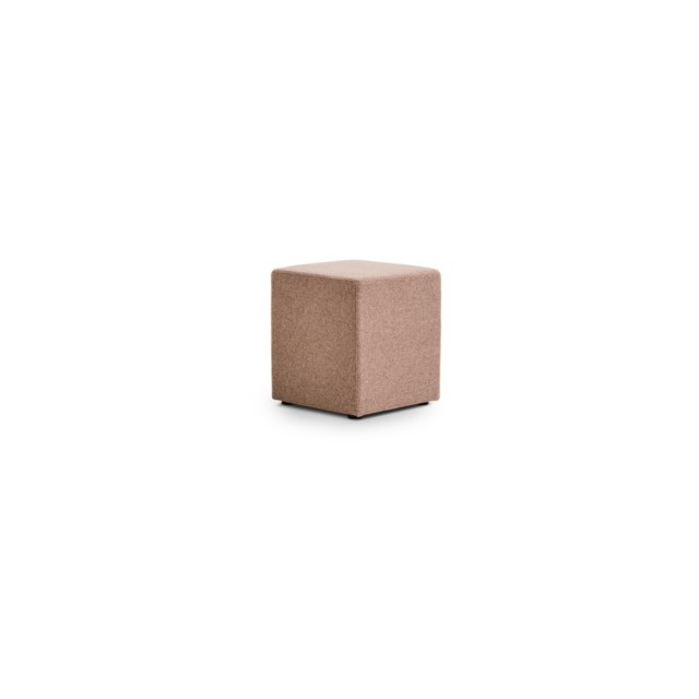 Sittpuff Como Lättplacerad Gråbrun - 450x400x400mm - 1