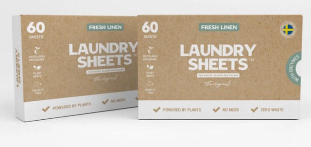 Tvättmedel Laundry Sheets parfymerad 60ark/ask - 1