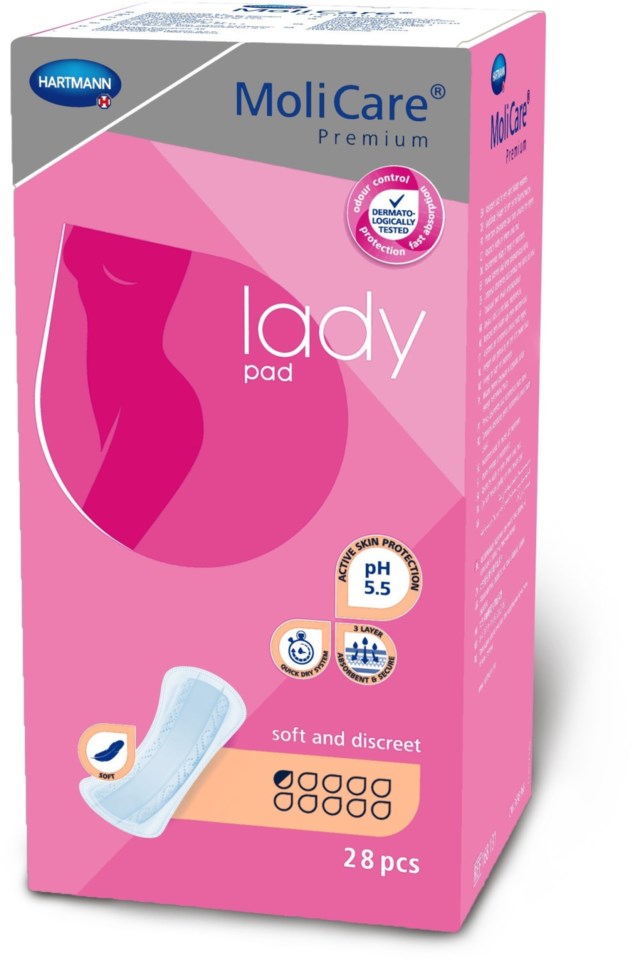 MoliCare Premium Lady Pad 05 Droppe 28-P - 1