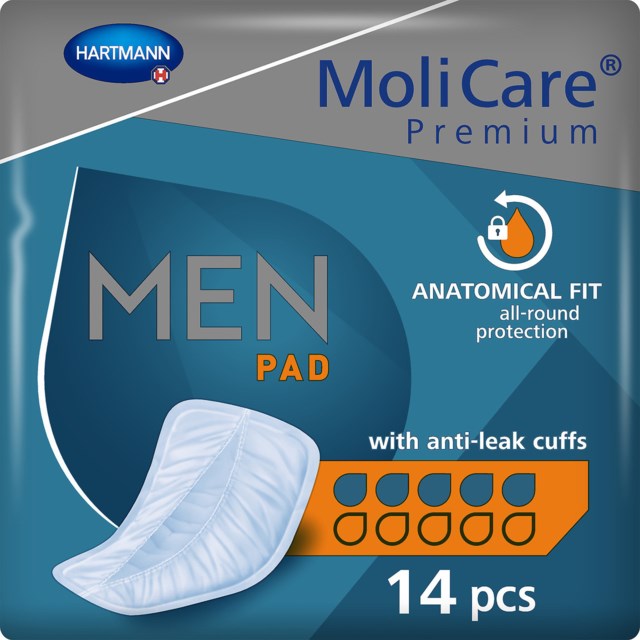 MoliCare Premium Men Pad 5 Droppar 14-P - 1