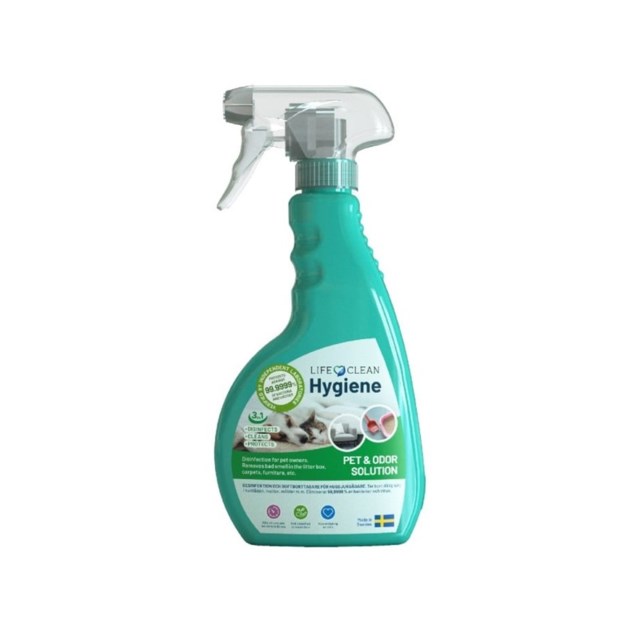 Ytdesinfektion LifeClean Hygiene Pet & Odor Solution 450ml - 1