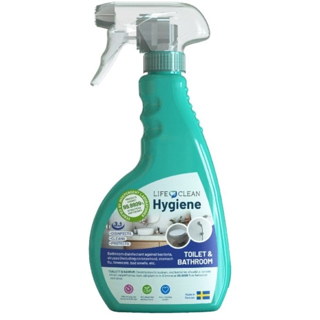 Ytdesinfektion LifeClean Hygiene Toilet & Bathroom 450ml - 1