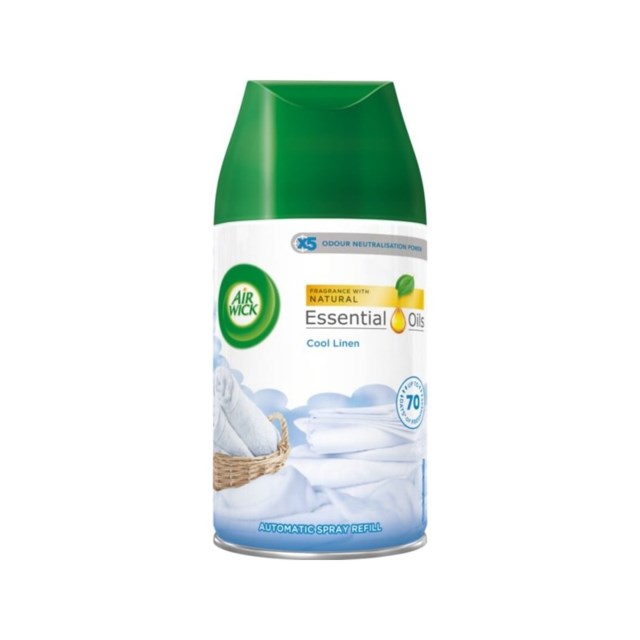 Doftspridare Air Wick Freshmatic Cool Linen Refill 250ml - 1