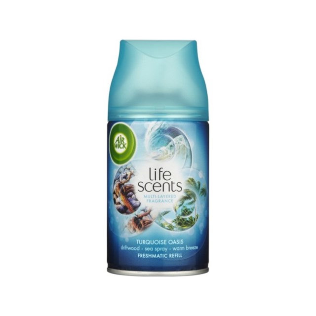 Doftspridare Air Wick Life Scents Auto Turq Oasis Ref 250ml - 1