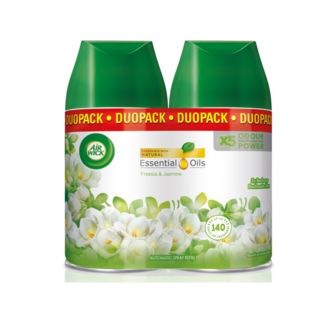Doftspridare Air Wick Fresh Fresia & Jasmine Ref 250ml 2-P - 1