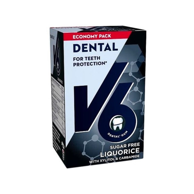 V6 Dental Lakrits 70 g - 1