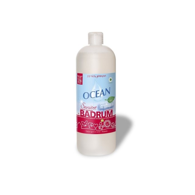 Sanitetsrengöring Ocean Sanitet Badrum Koncentrat 1000ml - 1