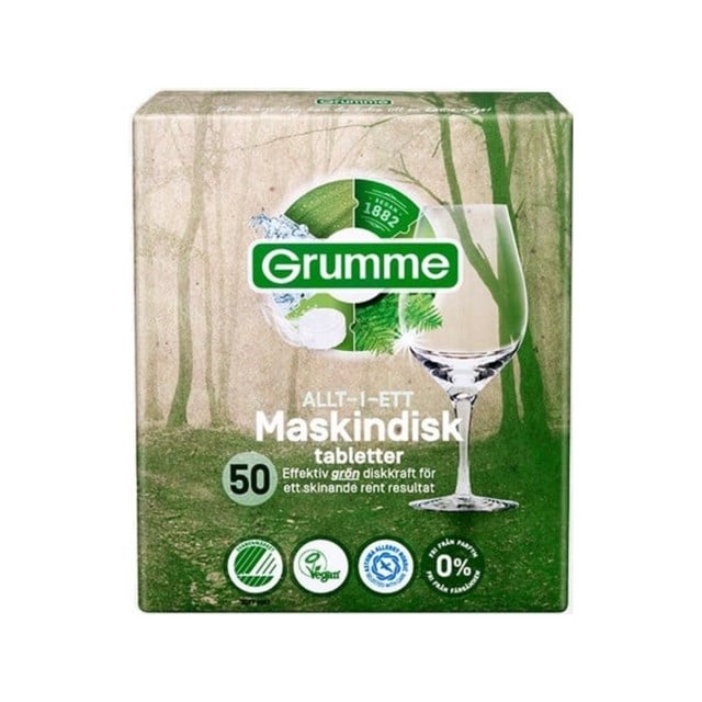 Grumme Maskindisktabletter 50-P - 1