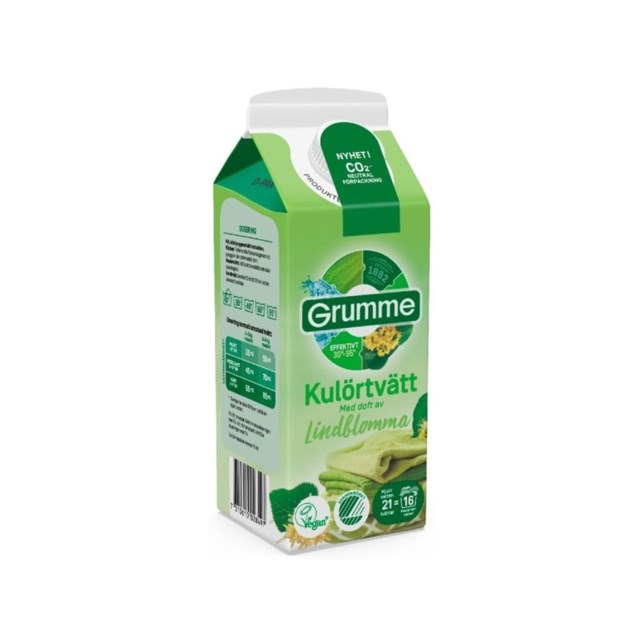 Grumme Flytande Kulörtvätt Lindblomma 750ml - 1