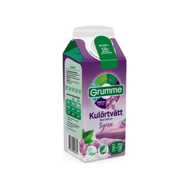 Grumme Flytande Kulörtvätt Syren 750ml - 1