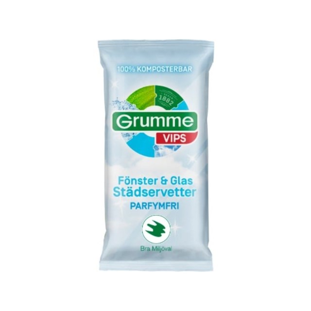 Städservetter Grumme Vips Fönster & Glas - 60-P - 1