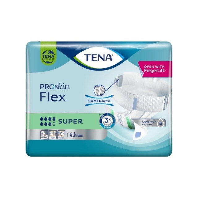 Bältesskydd TENA Flex Super XL - 30-P - 1